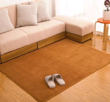 Alfombra de terciopelo coral antideslizante y absorbente