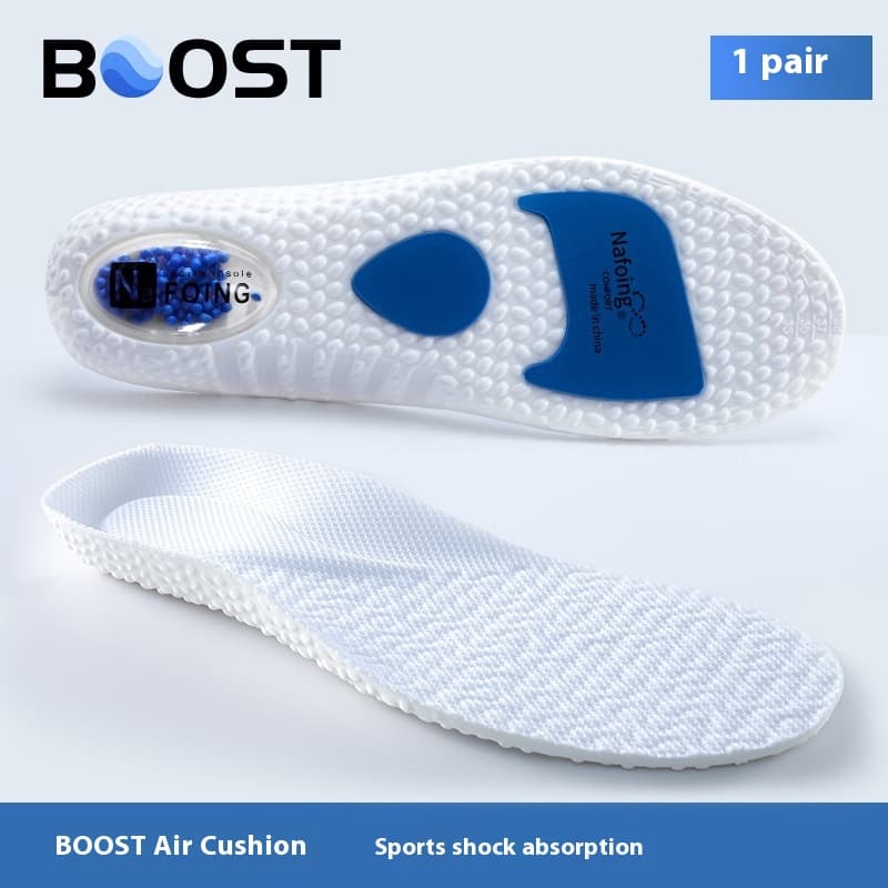 Plantilla deportiva con amortiguación de aire y espuma de palomitas