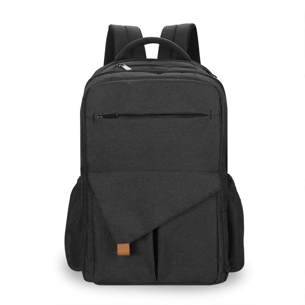 Mochila maternal con múltiples bolsillos y correas acolchadas