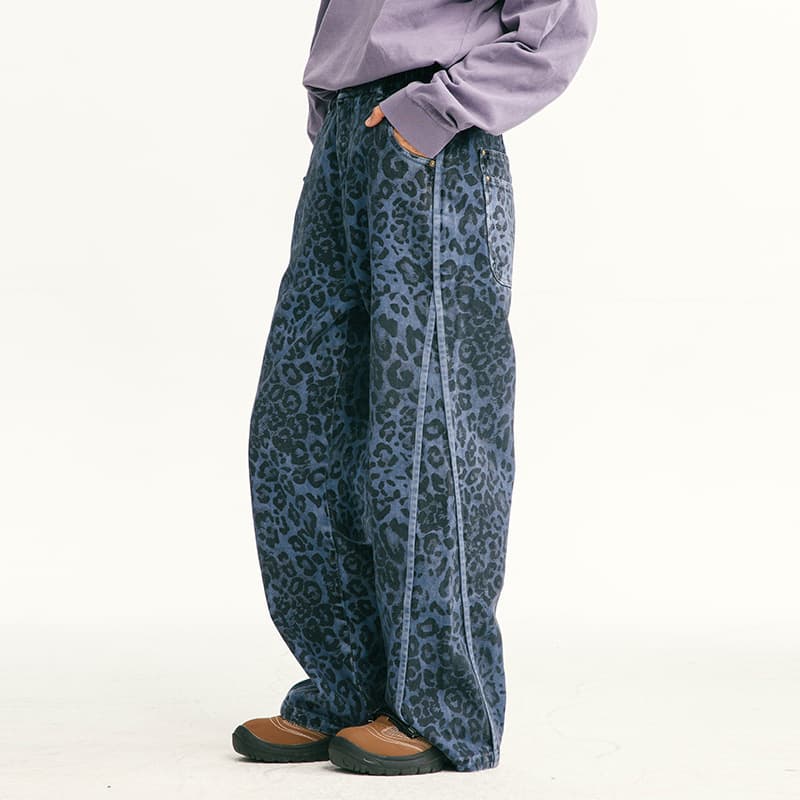 Pantalones cargo sueltos de twill