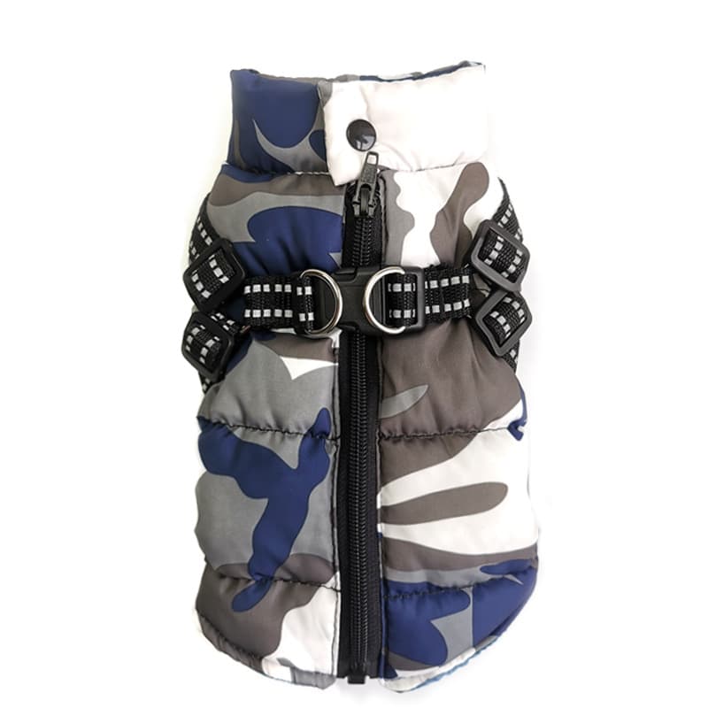 Chaqueta de invierno para perro con diseño cálido