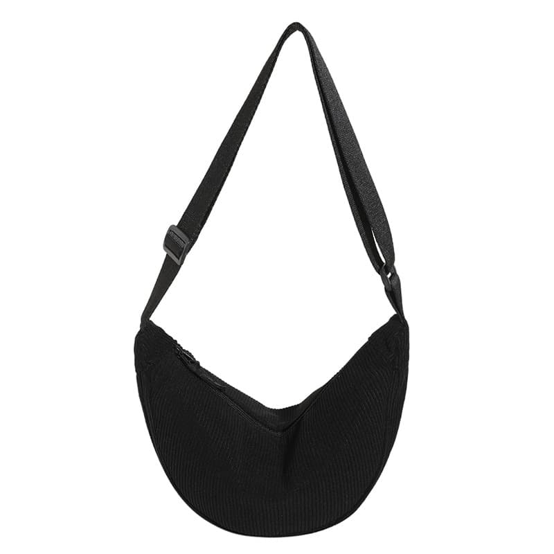 Bolsa de tela tipo cartera ligera con asa de hombro