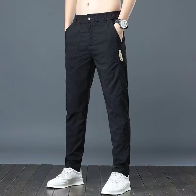 Pantalones deportivos rectos para hombre