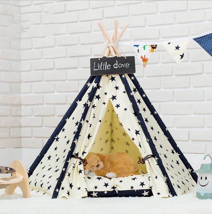 Carpa portátil para perros y gatos lavable