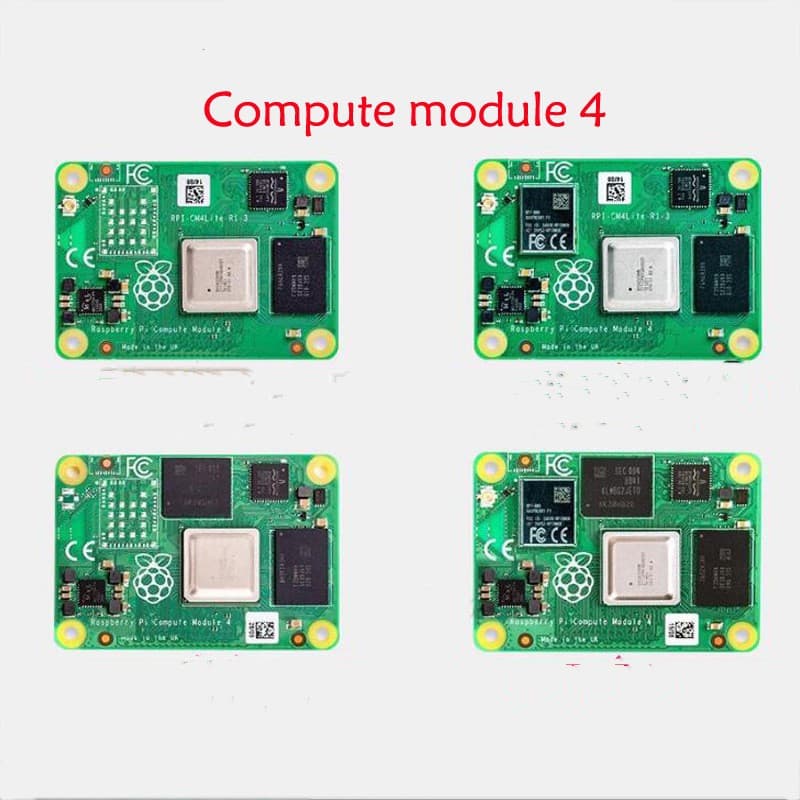 Módulo de computación CM4 con opciones de RAM y almacenamiento