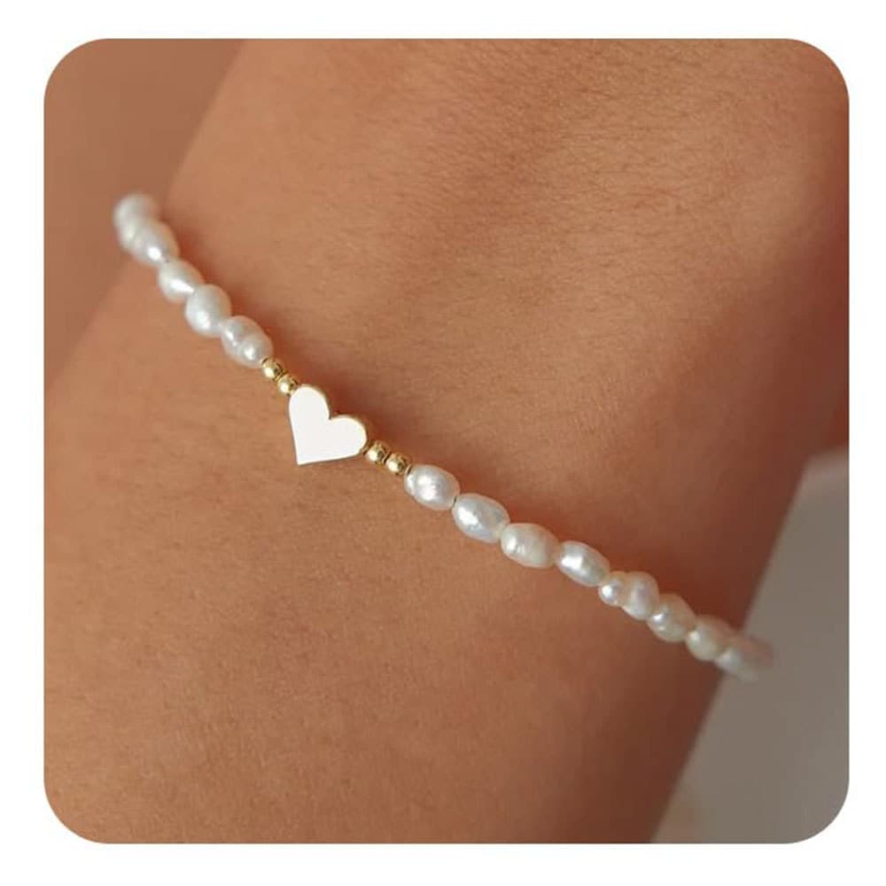 Pulsera versátil de perlas con personalidad