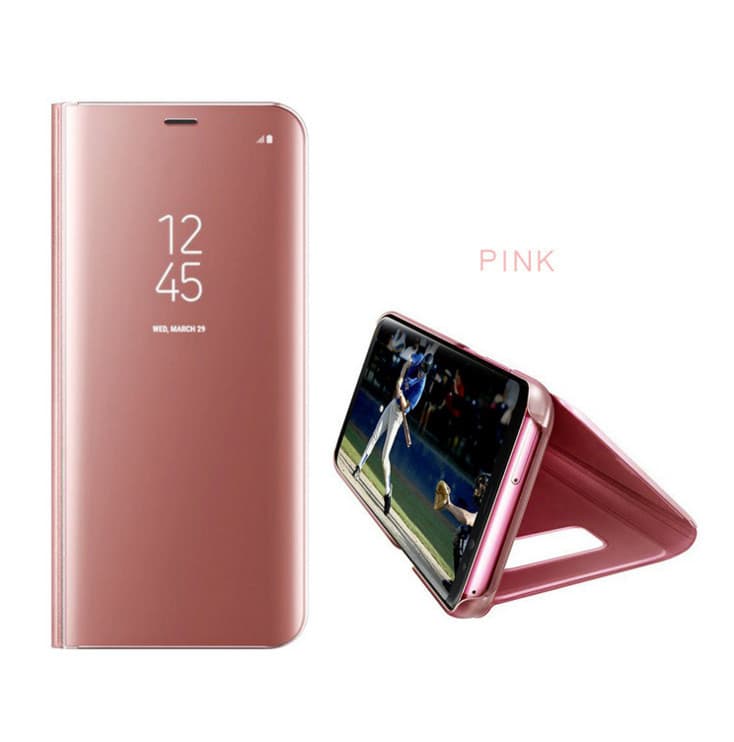 Funda tipo abatible de cuero para Samsung S8