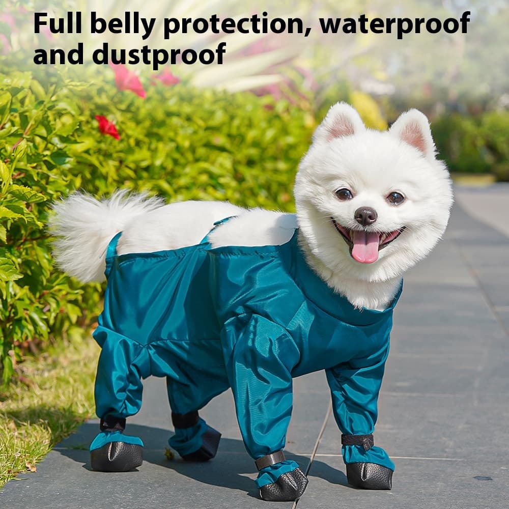 Pantalón impermeable de protección para perro
