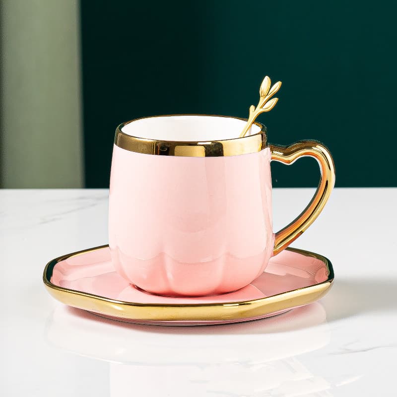 Juego de taza de café de cerámica