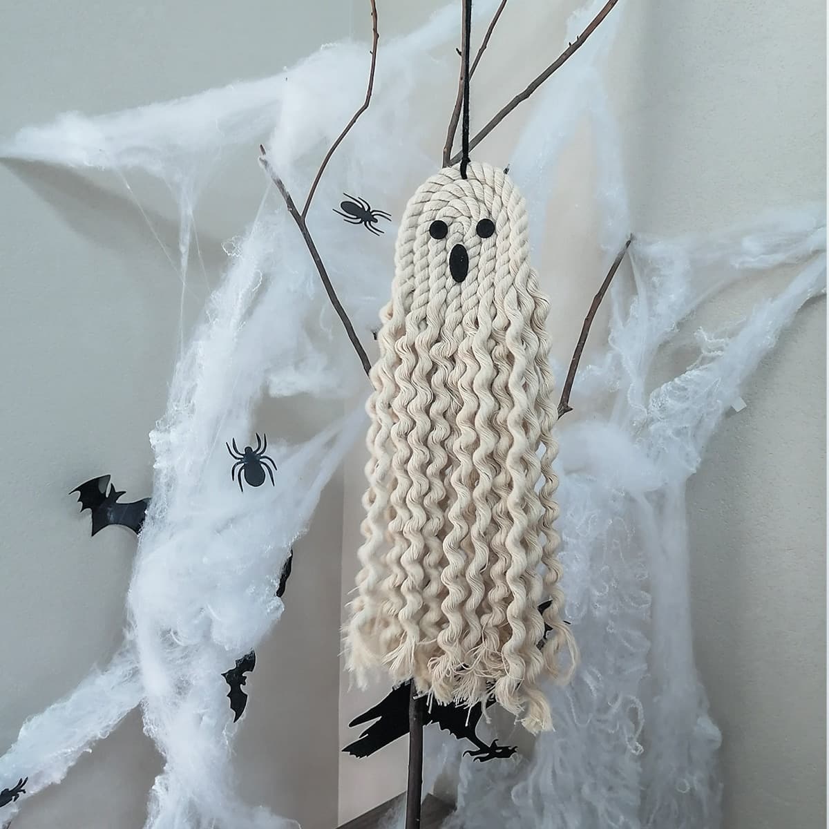 Decoración de fantasma para Halloween con diseño colgante