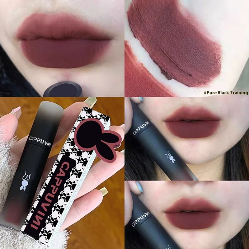 Gloss labial mate aterciopelado de larga duración