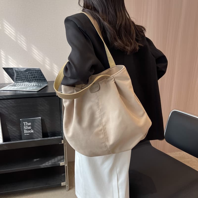 Bolsa de hombro con gran capacidad para compras diarias