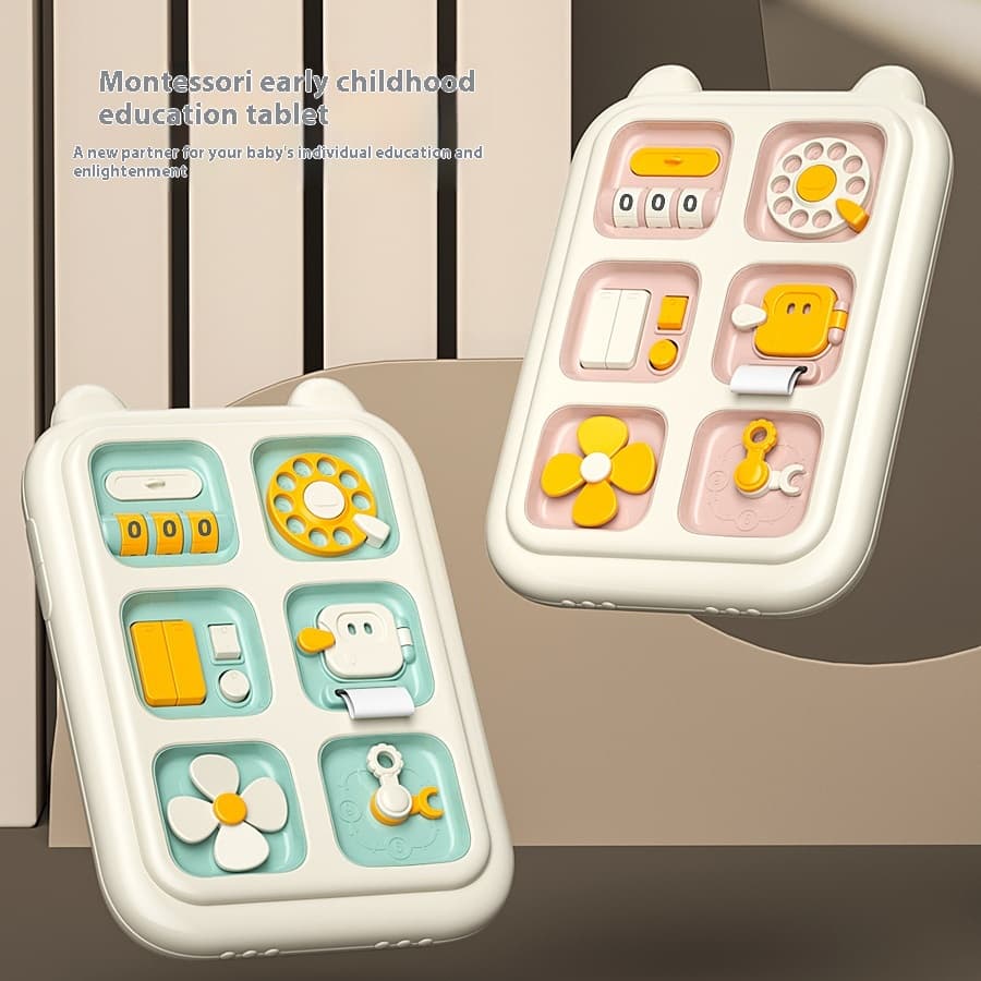 Tablero de actividades multiusos para niños