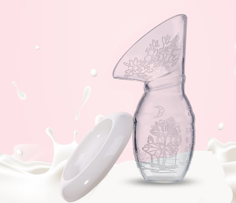 Recolector de leche materna de silicona puro