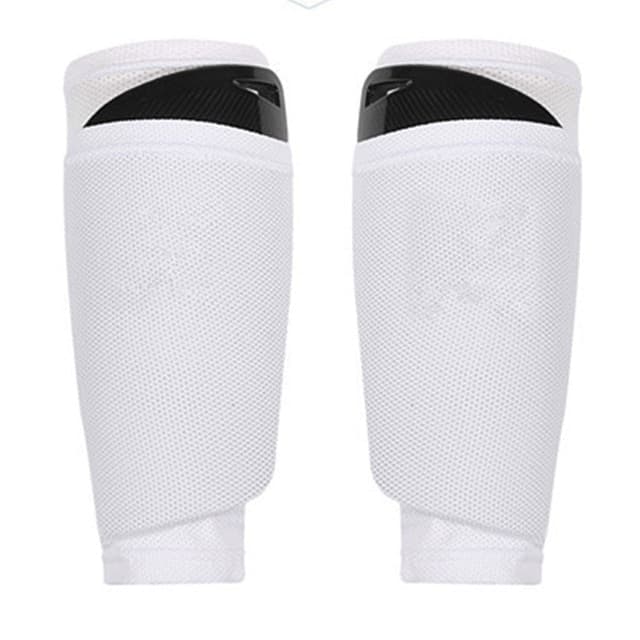 Protector de espinilla de fútbol con tela transpirable