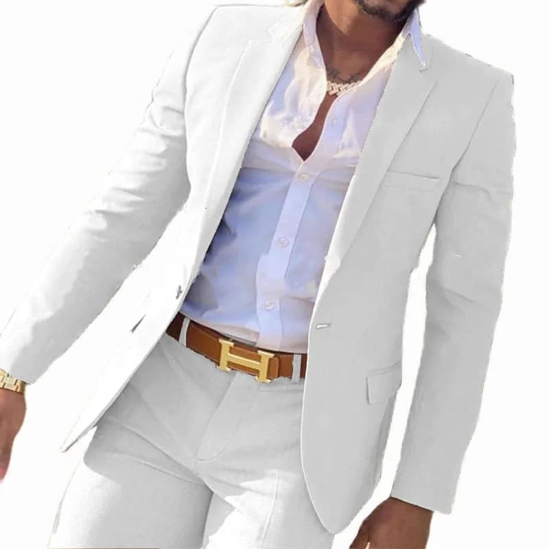Traje para hombre multicolor de banquete