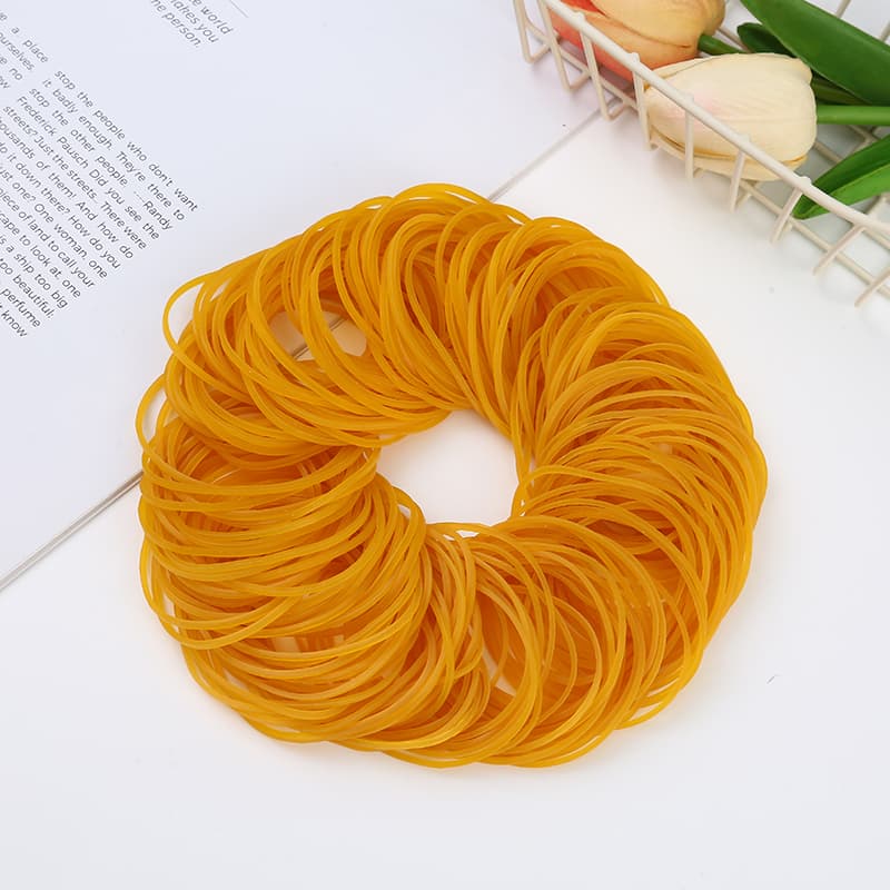 Bandas elásticas amarillas paquete de 500g