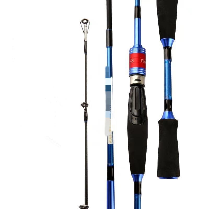 Caña de pesca de carbono dureza media set 1.8 m