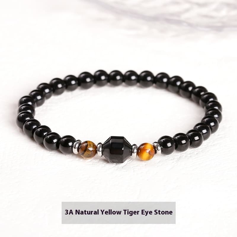 Pulsera de piedras naturales con perlas variadas
