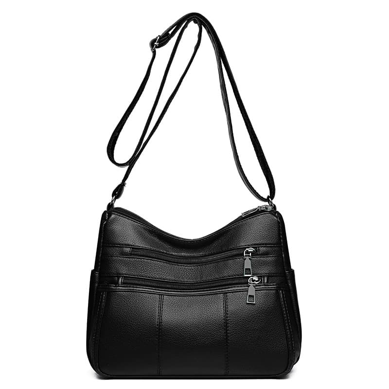 Bolsa de hombro con múltiples compartimentos