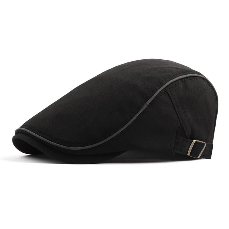 Gorra tipo boina de algodón, estilo británico