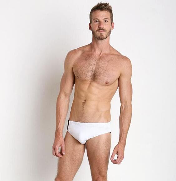 Bóxer de baño tipo triángulo para hombre