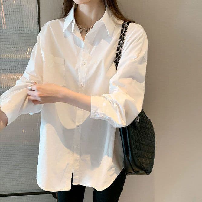 Camisa suelta multiusos casual para mujer