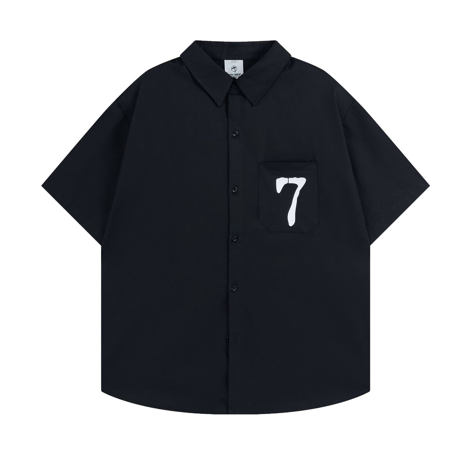 Camiseta de manga corta estilo hip hop