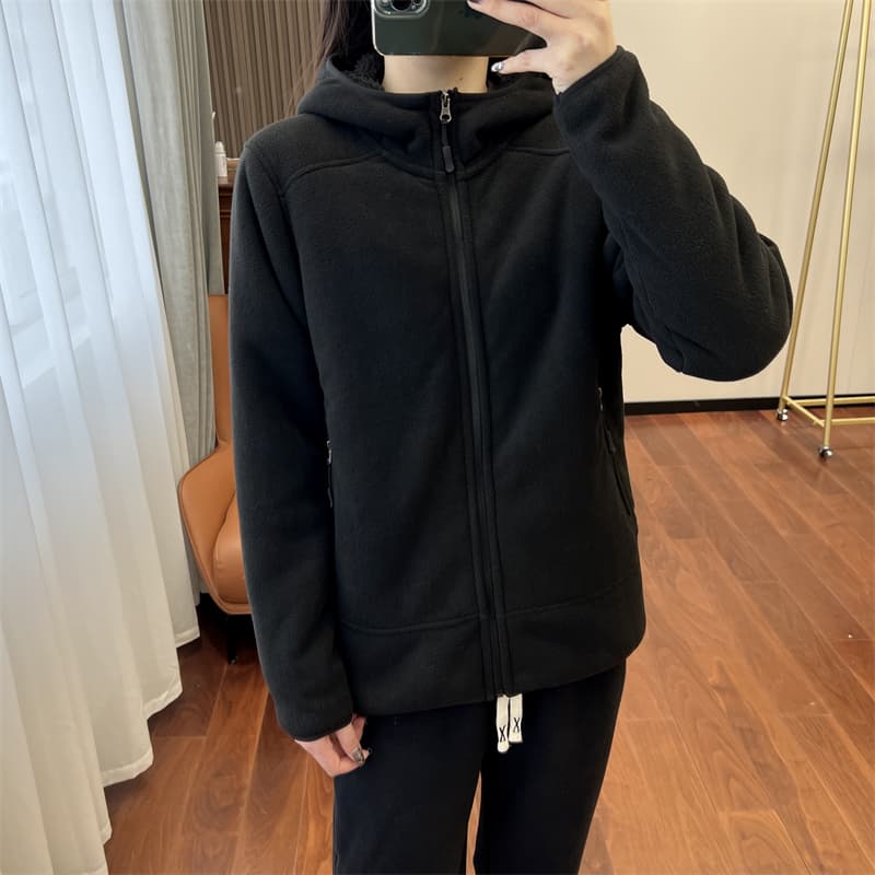 Sudadera reversible con cierre para parejas otoño-invierno