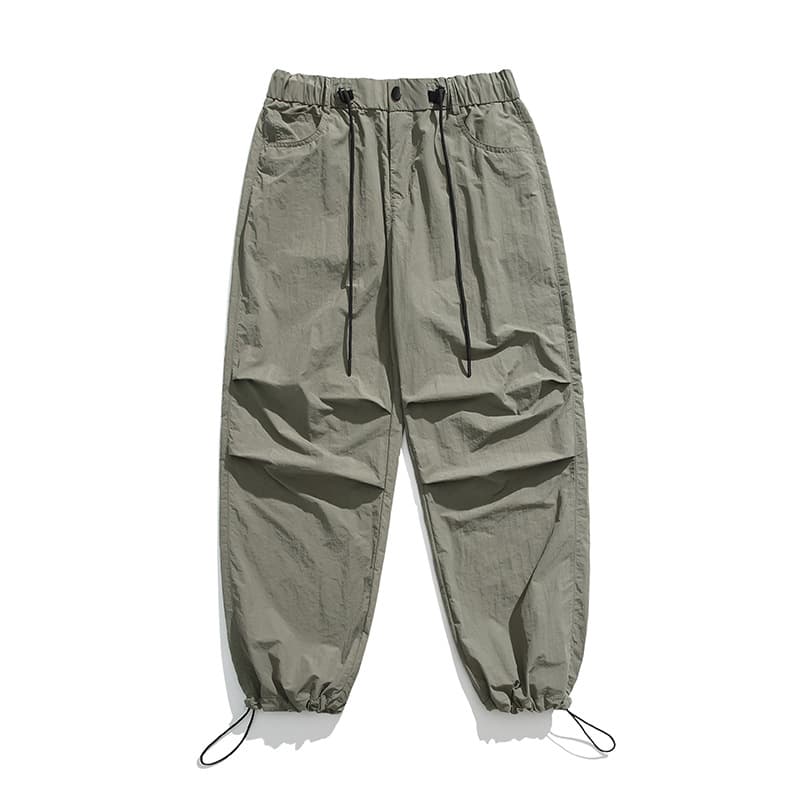 Pantalones overol paracaidista pierna ancha de secado rápido