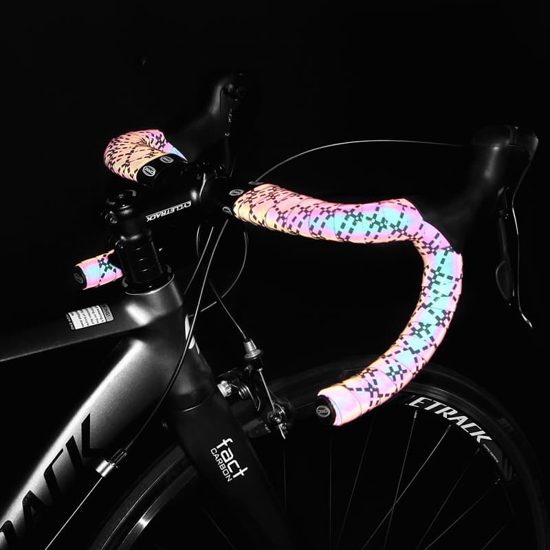 Cinta manillar cambio color fotosensible para bicicleta