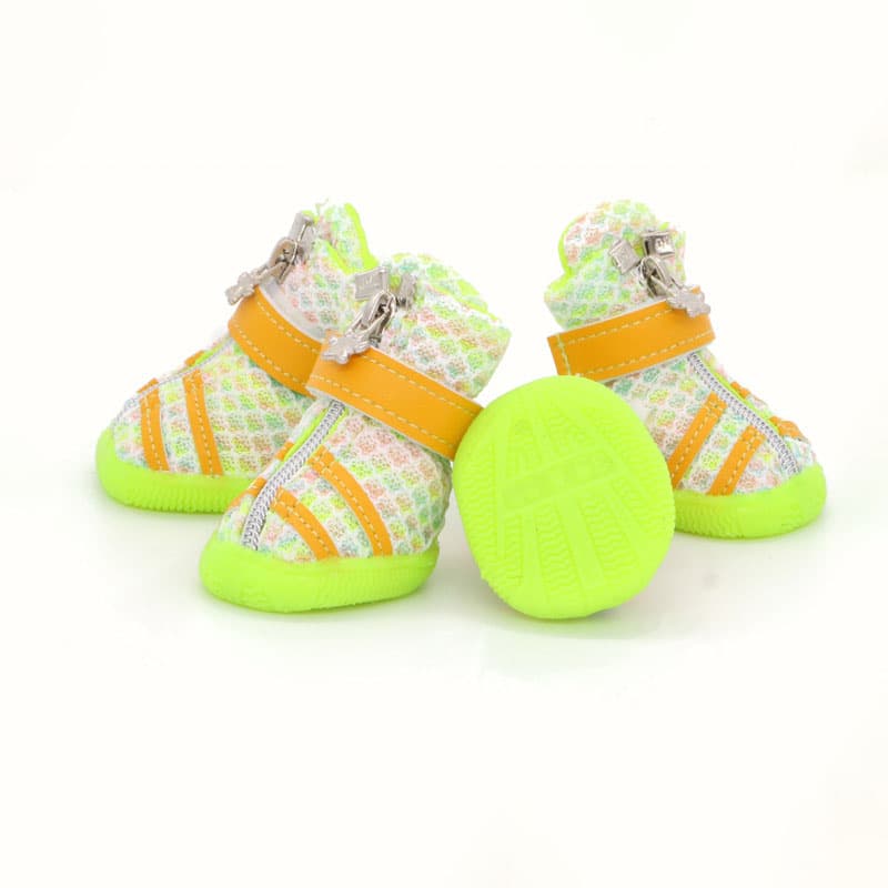 Zapatos deportivos transpirables para perros pequeños y medianos