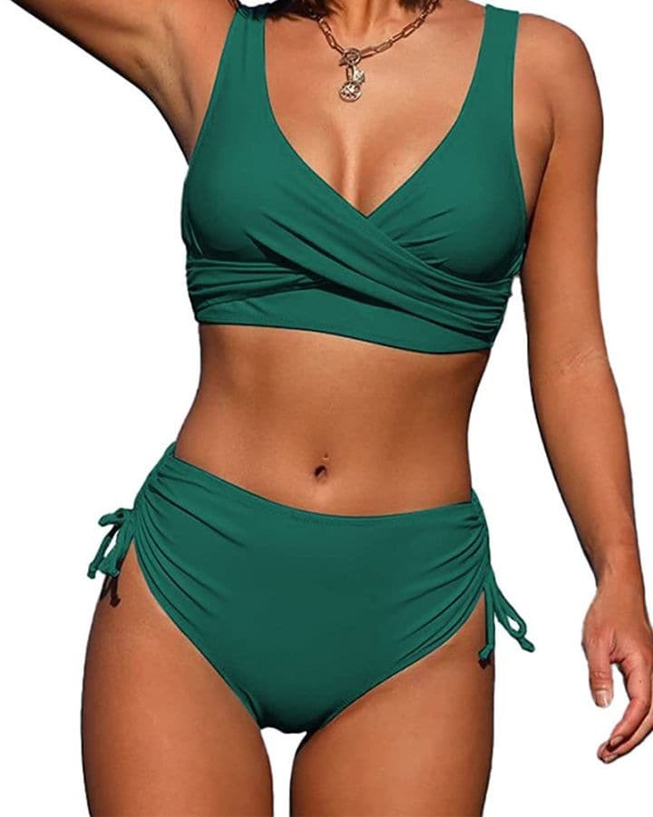 Bikini deportivo con correas ajustables