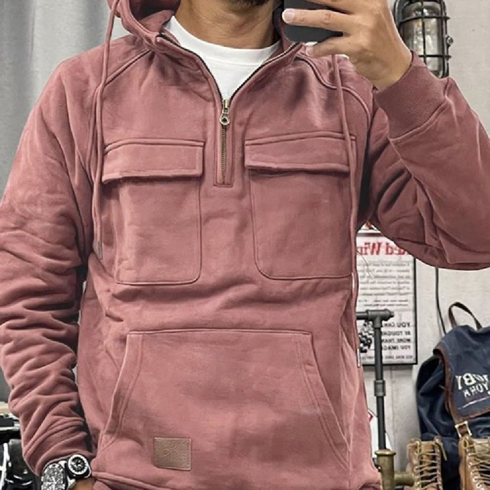 Chaqueta deportiva con múltiples bolsillos