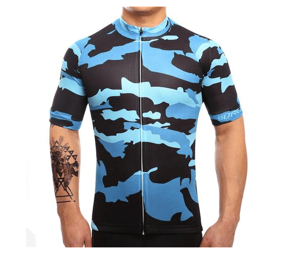 Jersey de ciclismo CamoLike transpirable