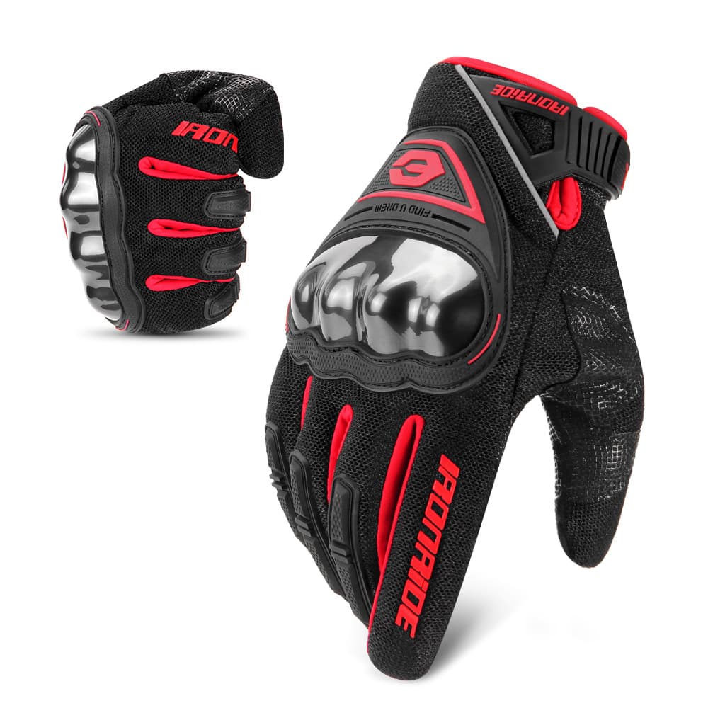 Guantes de ciclismo táctiles, resistente y transpirable