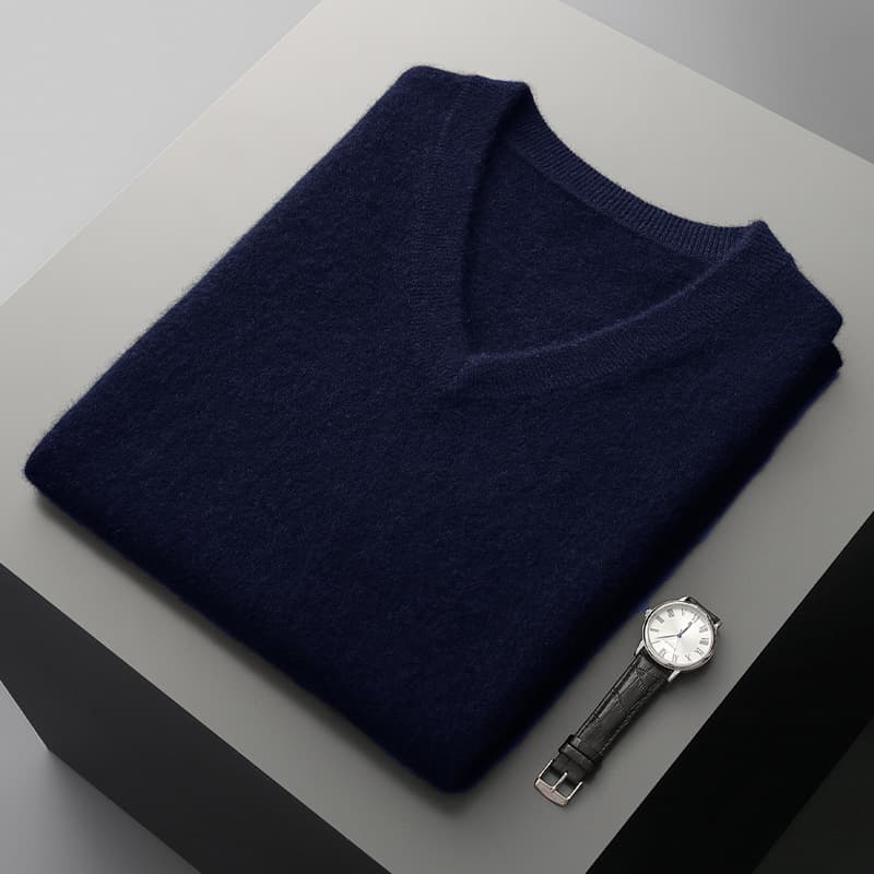 Chaleco hombre cuello V sin mangas casual
