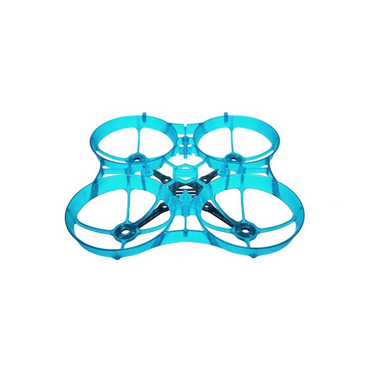 Marco de dron 75mm resistente a impactos para cuatro ejes