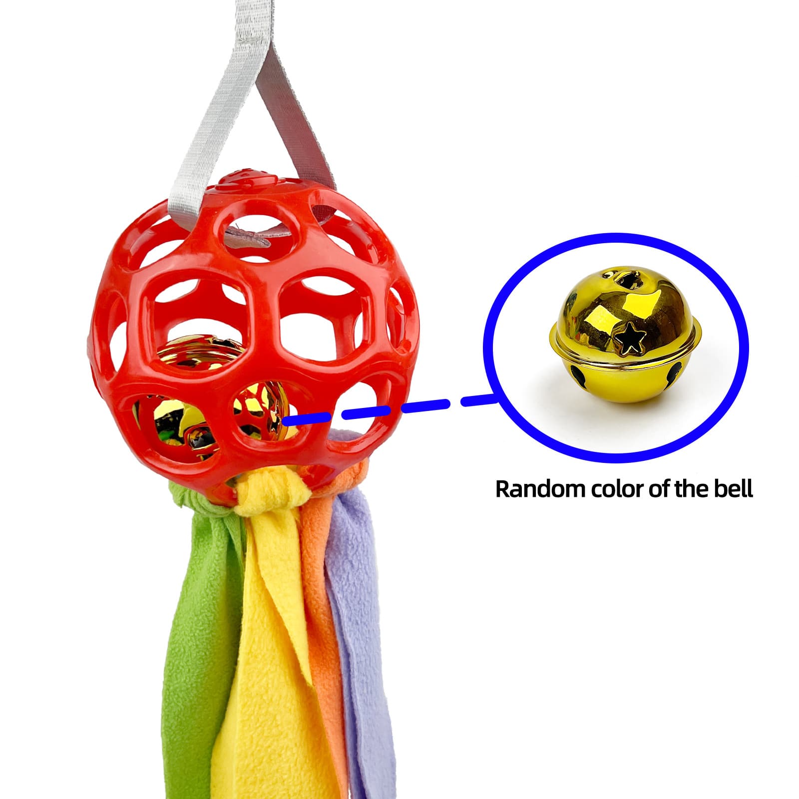 Pelota interactiva para mascotas con sonido