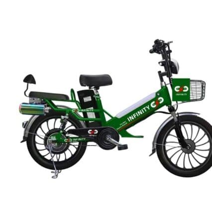 Bicicleta Electrica Infinity EB 400 Verde