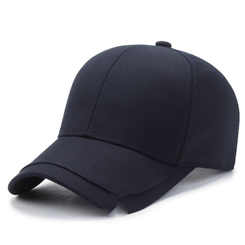 Gorra de béisbol con protección solar para hombre