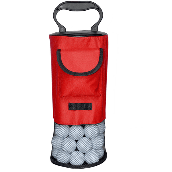 Recogedor de pelotas desmontable con bolsa de almacenamiento