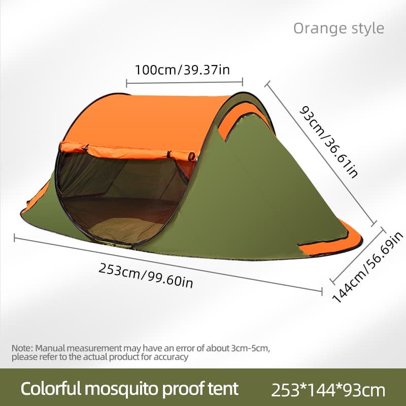 Tienda mosquitero instantáneo para camping sin instalación