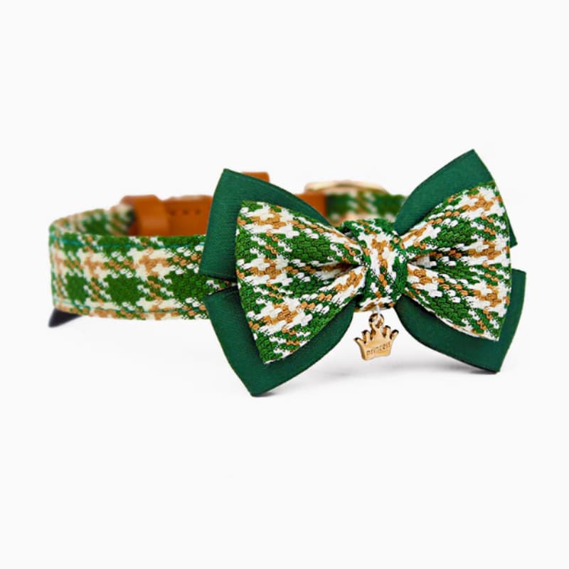 Collar tipo corbata con correa para mascotas