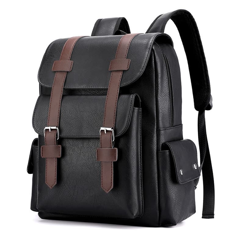 Mochila retro para computadora de poliuretano