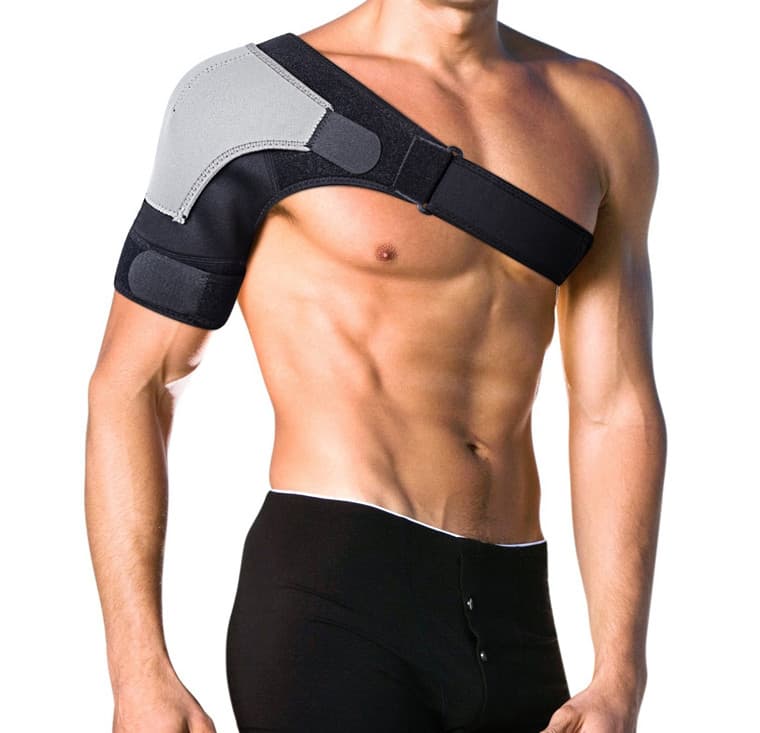 Protector de hombro deportivo para soporte articular