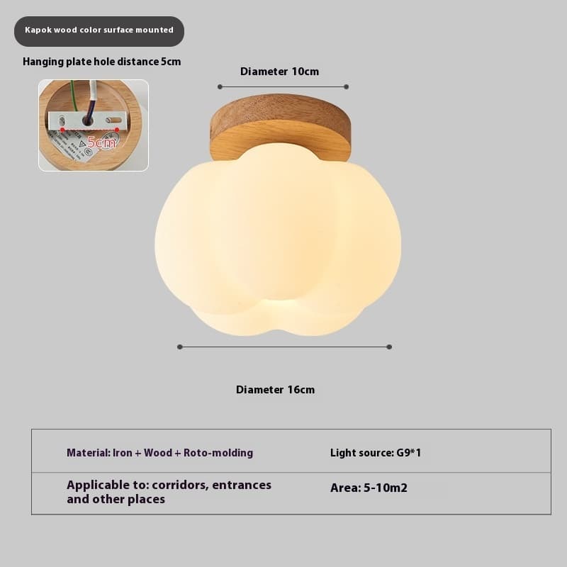 Lámpara LED de techo para sala, entrada y pasillo