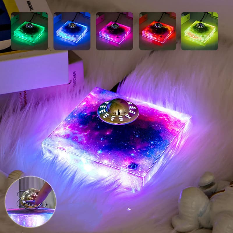 Lámpara UFO flotante magnética con cambio de color
