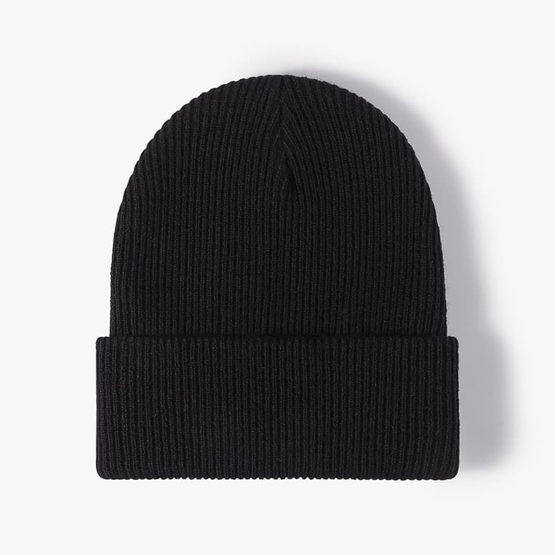 Gorro de lana grueso doble capa para hombre
