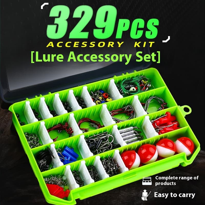 Juego de accesorios Luer 329 piezas